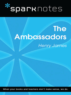 cover image of The Ambassadors (SparkNotes Literature Guide)